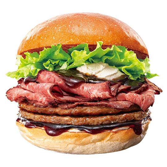 ダブルローストビーフバーガー