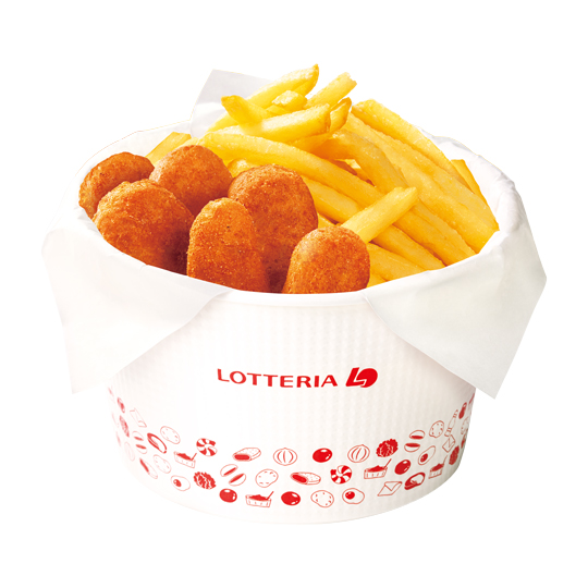 バケツ ポテから