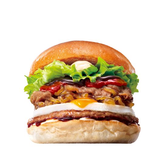 旨辛 とろたま牛すき焼きバーガー