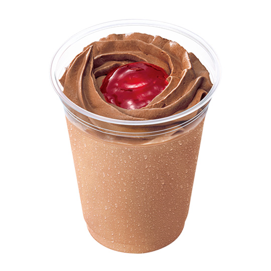 ショコラベリーパフェシェーキ<br>〜ラズベリー果肉入りソース使用〜