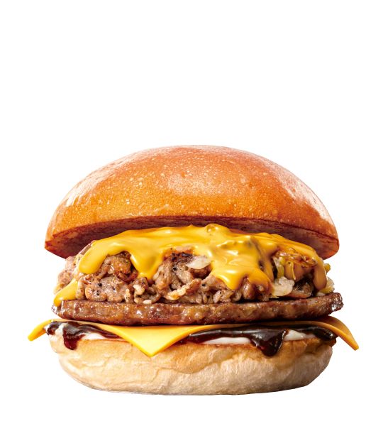 フィリーチーズ ステーキバーガー