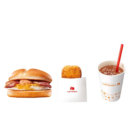 キッズベーコンエッグサンドセット