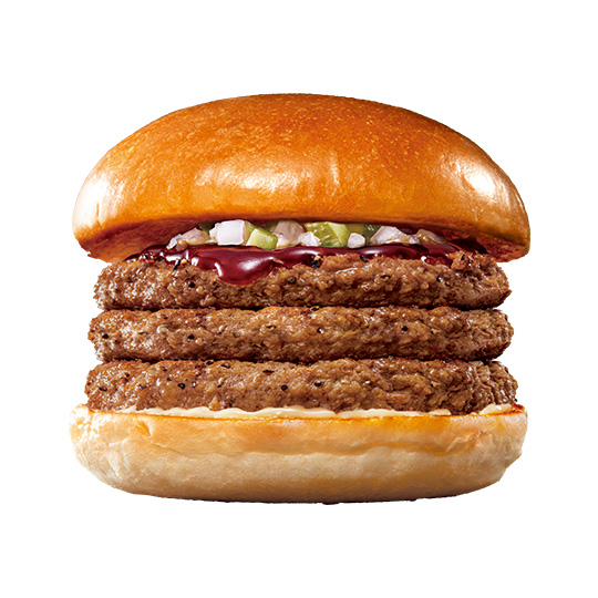 トリプル絶品ビーフバーガー