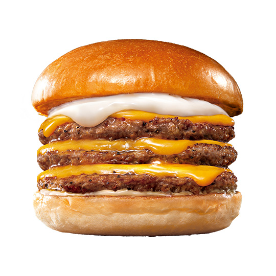 トリプル絶品チーズバーガー